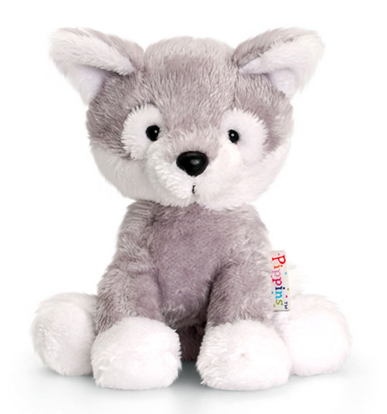 Pippins sitting Husky